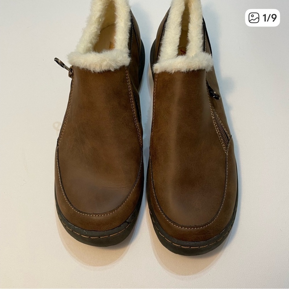 Women’s J Sport Jambu Brown Leather  Shoes Size 11M SB-1